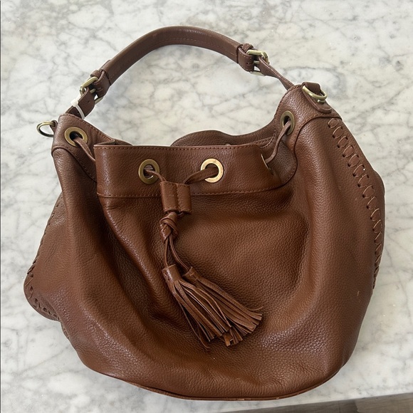 Boden Handbags - Boden Tan Leather Hobo Bag